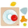Spirograph Aus Holz (goki 58440) 1 Spirograph Aus Holz (goki 58440) -Kinderspielzeug Laden 58440 spirograph