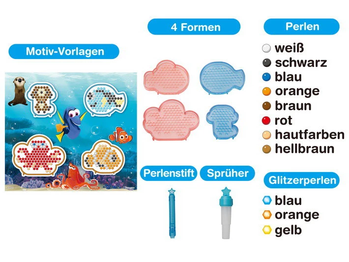 Aquabeads Findet Dorie Formenset (30089) 4 Aquabeads Findet Dorie Formenset (30089) – Bild 2