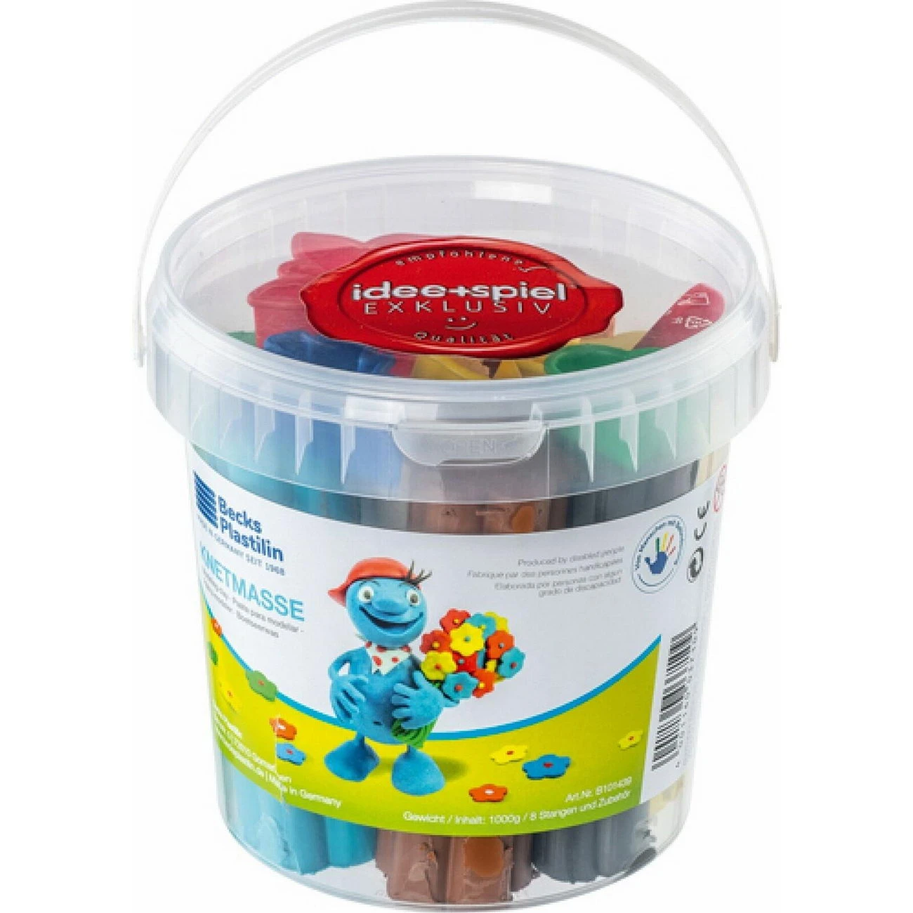 Kneteimer Mit 8 Stangen 1000 G 3 Kneteimer Mit 8 Stangen 1000 G