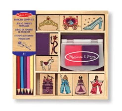 Melissa & Doug Stempelset Prinzessin -Kinderspielzeug Laden stempel prinzessin melissa 12418