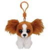 TY Glubschis Clips - Barks Hündchen Braun Weiß -Kinderspielzeug Laden ty 36657 barks clips